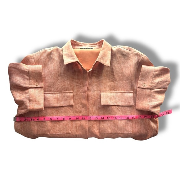 Lafayette 148 NY 100% Linen Belted Shirtdress XL - Picture 12 of 12